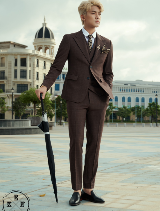 VEST PHẨY NÂU 505