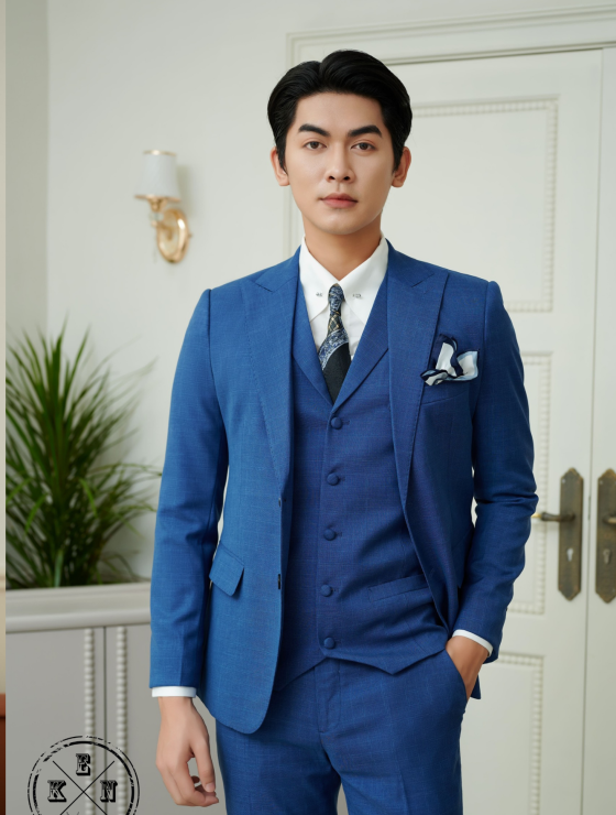 VEST PHẨY XANH DƯƠNG 912