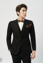 VEST ĐEN 1 NÚT