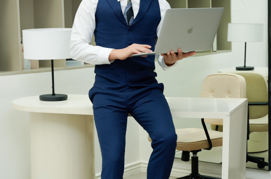 VEST CARO XANH ĐẬM 920