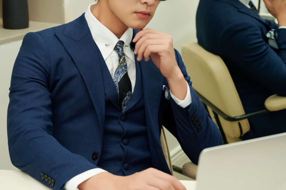 VEST CARO XANH ĐẬM 920