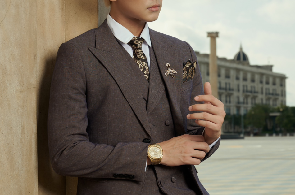 VEST PHẨY NÂU 505