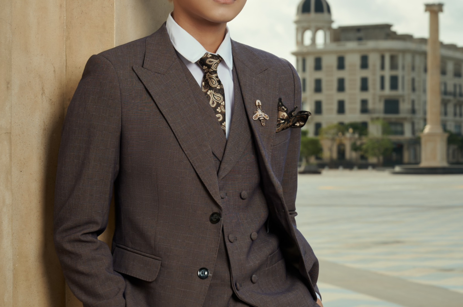 VEST PHẨY NÂU 505