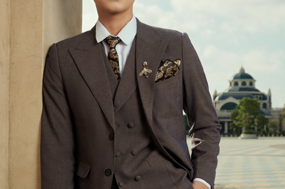 VEST PHẨY NÂU 505