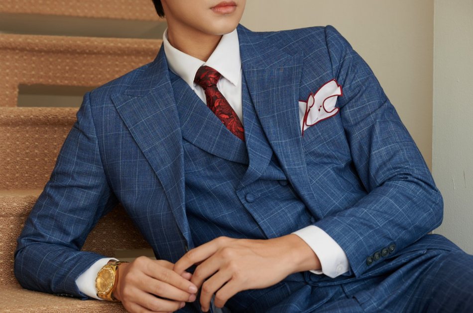 VEST CARO XANH DƯƠNG 02