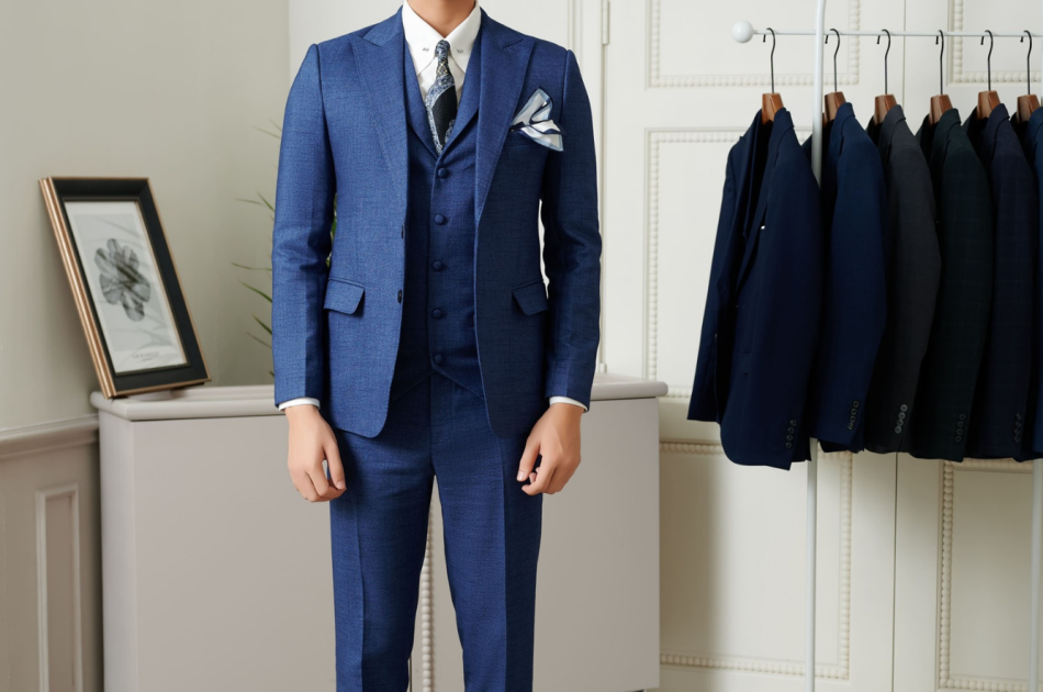 VEST PHẨY XANH DƯƠNG 912