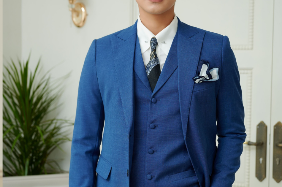 VEST PHẨY XANH DƯƠNG 912