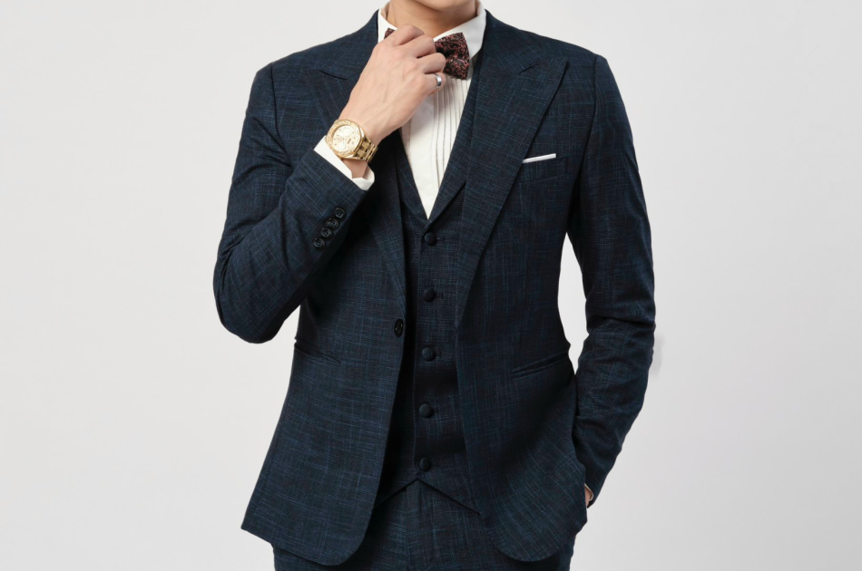 VEST XANH DƯƠNG XƯỚC 08