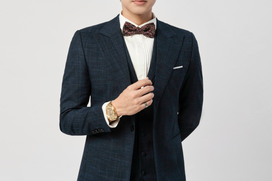 VEST XANH DƯƠNG XƯỚC 08