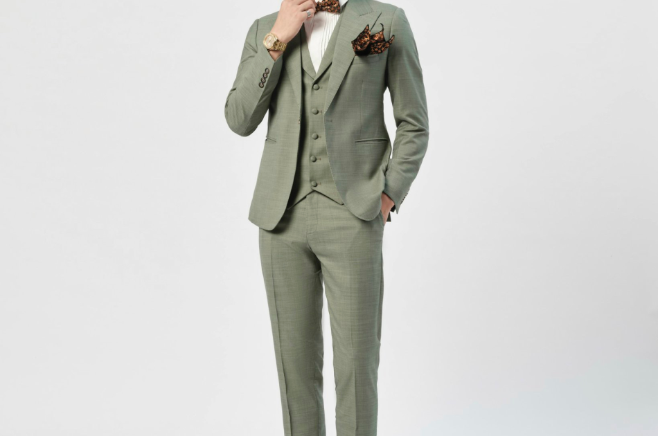 VEST XANH NHẠT XƯỚC