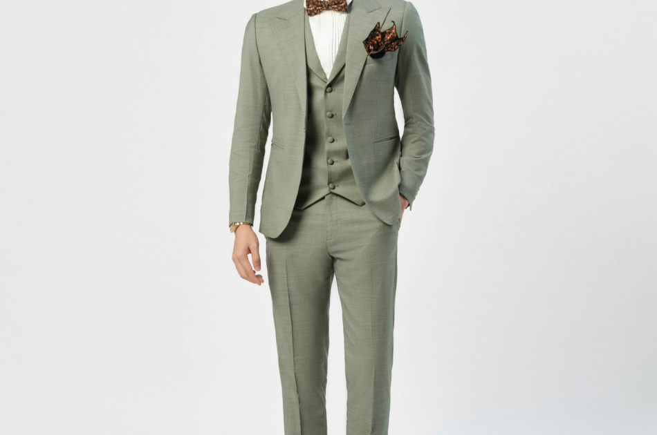 VEST XANH NHẠT XƯỚC