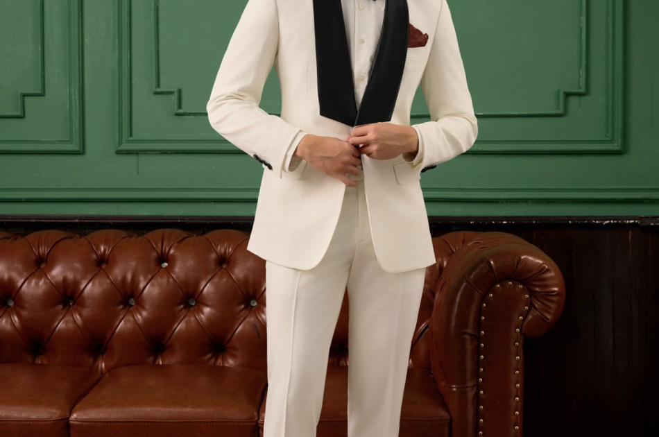 VEST TRẮNG SAM VUÔNG