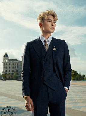 VEST PHẨY XÁM XANH 508