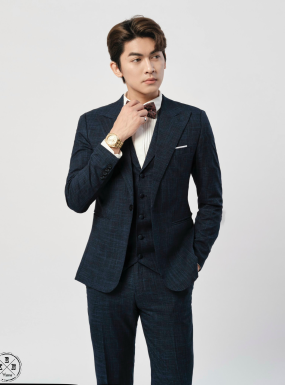 VEST XANH DƯƠNG XƯỚC 08