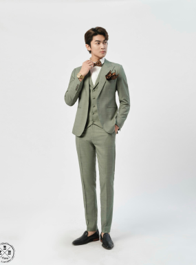 VEST XANH NHẠT XƯỚC