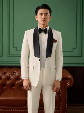 VEST TRẮNG SAM VUÔNG